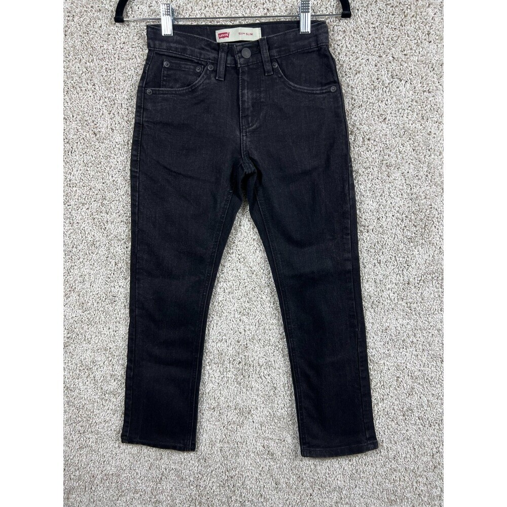 Levi's Men's 511 Slim Jeans,Low Rise Stretch Slim Fit Tapered Pants,Black 10reg
